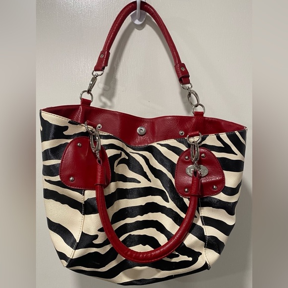 Dolce & Gabbana satchel bag Zebra print - Picture 2 of 12